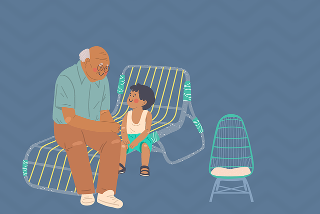 Abuelo-nieto